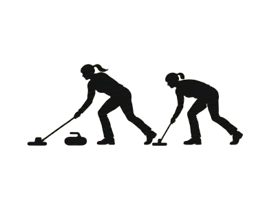 Curling Illustration